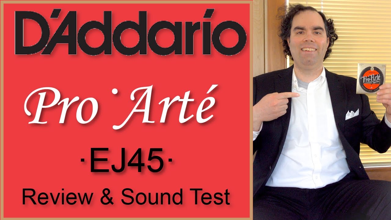 D'Addario EJ45 Classical Guitar Strings - Review & Sound Test