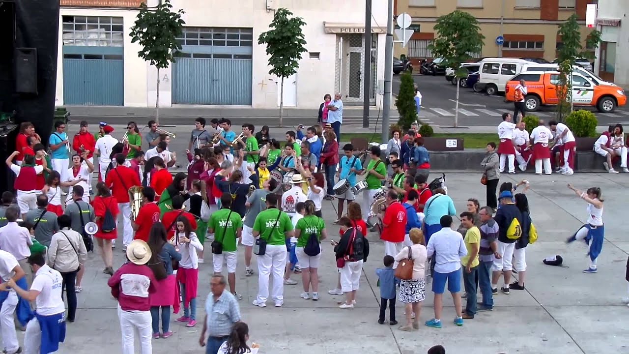 Concentración de Peñas Riojanas 2014 en Arnedo. Jota final