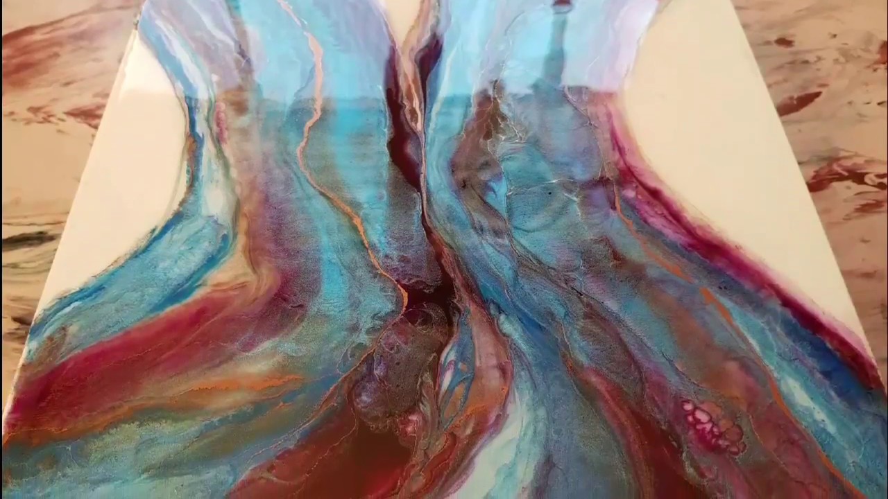 Resin art for begginers from start to finish.  Tips and tricks