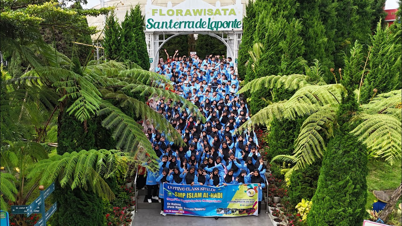 Outing Class SMP ISLAM AL-HADI MOJOLABAN SUKOHARJO || ke Malang (Petik Madu, Santerra Flowers)✨😍