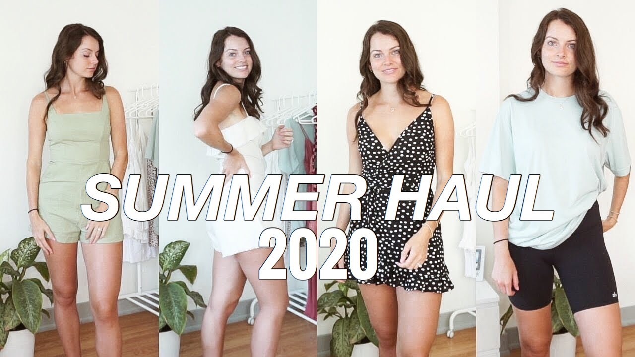 SUMMER CLOTHING HAUL 2020 | PRINCESS POLLY, ALO YOGA & MORE