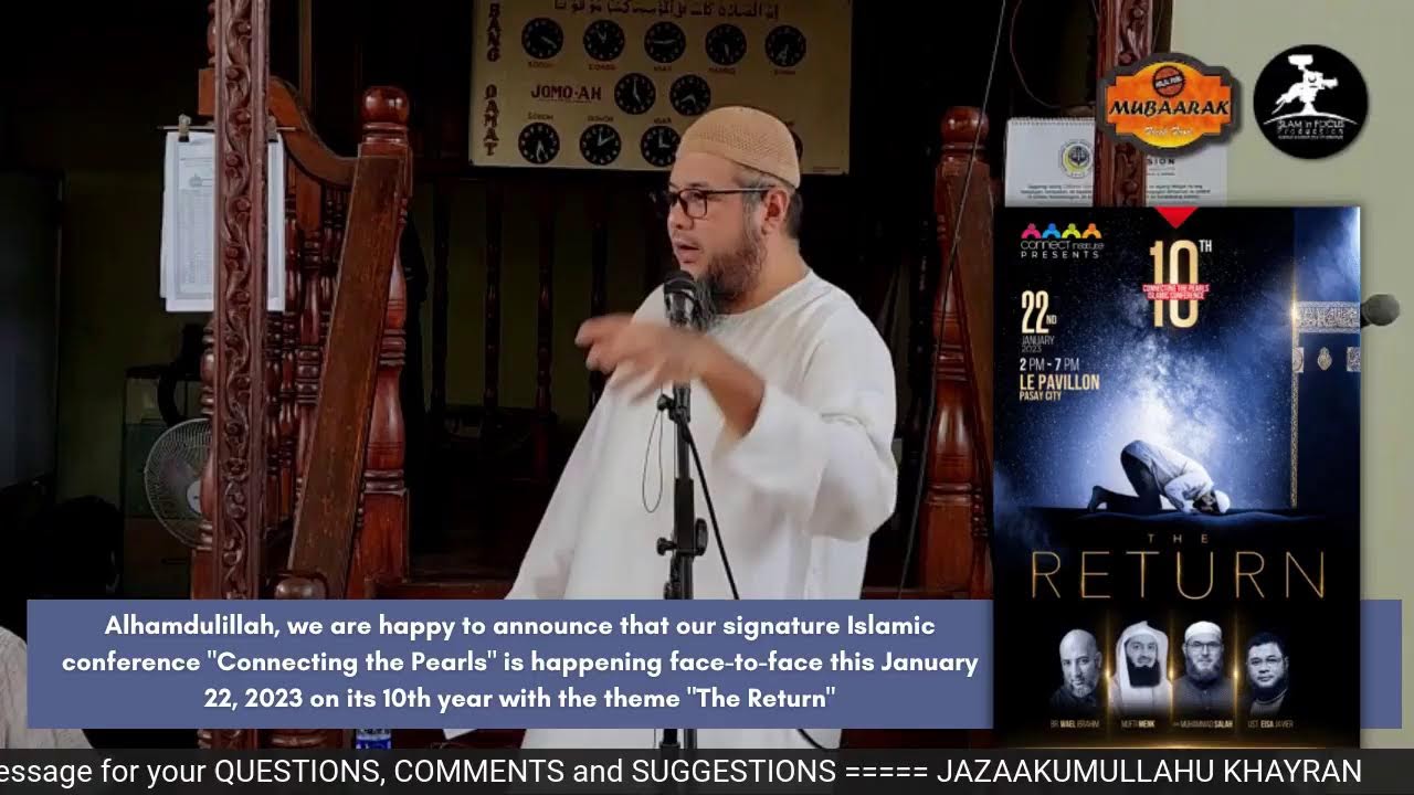 KHUTBA - PAGNINILAY SA MGA TRAHEDYA