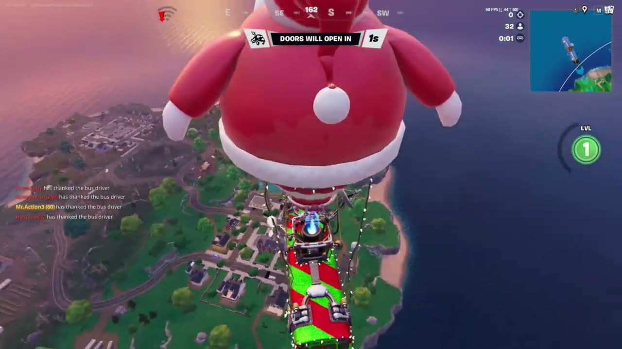 Solo Blitz Royal wins Gameplay Сhristmas skin 07.01.2026 (NEW Fortnite Chapter 7 Season 1 PC)