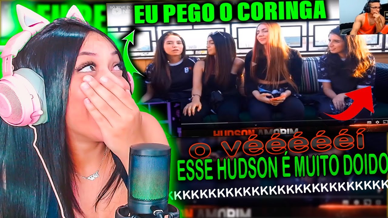 HUDSON AMORIN e LOUD CORINGA REAGINDO PPP DA B4! EU PEGO O LYONS GUH - REACT