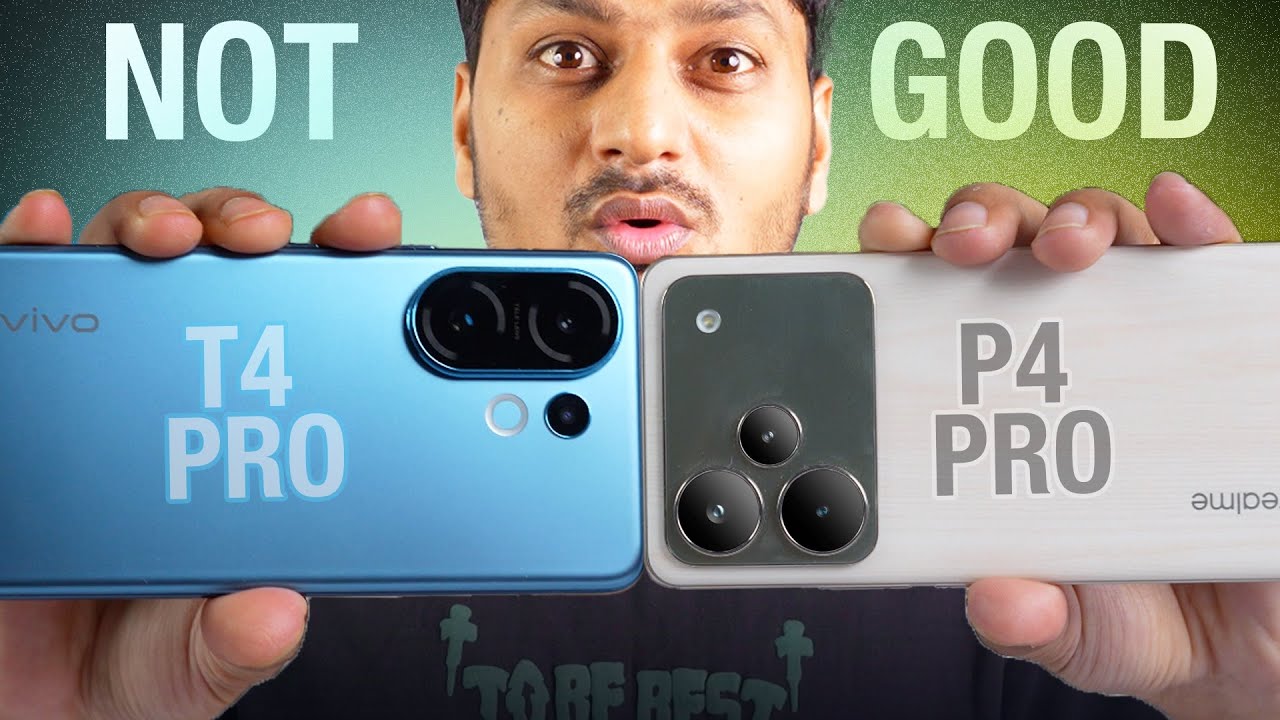 vivo T4 Pro vs Realme P4 Pro Full Comparison & Camera Test ⚡️