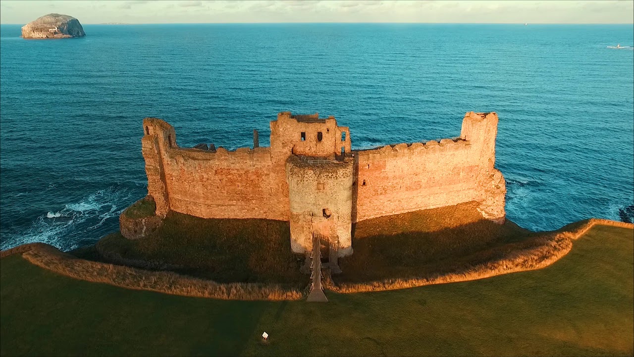 North Berwick & Surrounding Area - DJI Drone Video, Scotland, August 2017