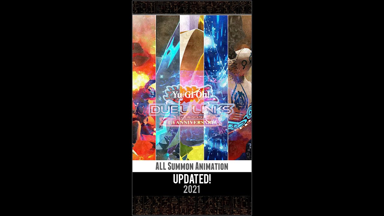 Yugioh Duel Links - 2021 ВСЕ анимации призыва x Обновленная Duel Links 4-я годовщина