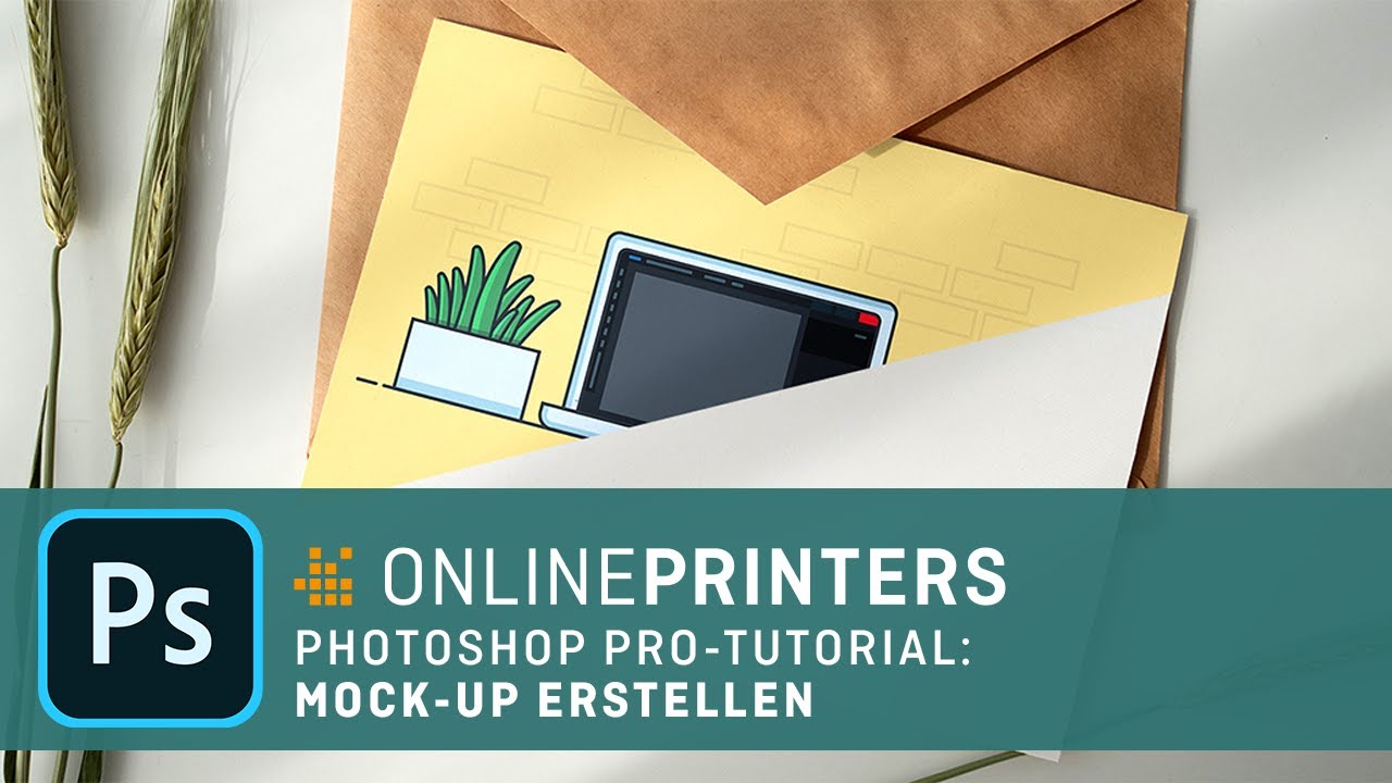 Mock-up erstellen mit Photoshop – Pro-Tutorial