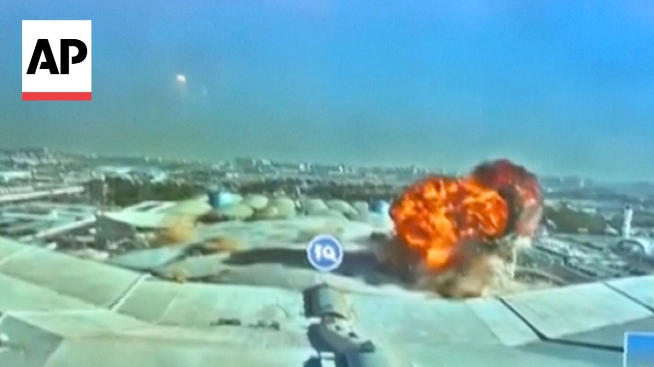 Kuwait releases video of deadly drone strike on its international airport