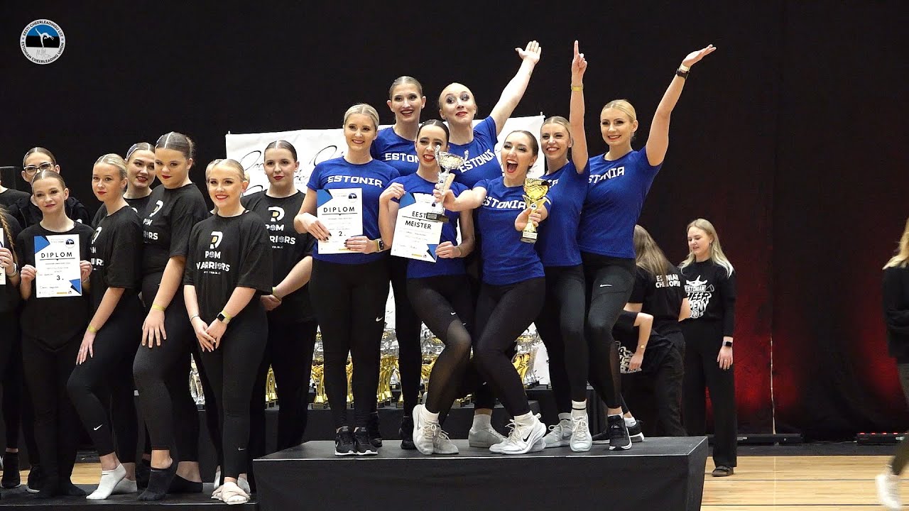 TL&Uuml;/Tallinn Cheerleaders - DESIRE STUDIO 🏆🥈🥇💖 POM TEAM SENIOR | Estonian Cheer Open 2023 🔥🔥