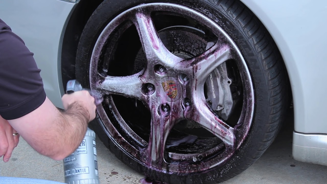 Wheels treated with ceramic-coating after 14 months and 3 car washes