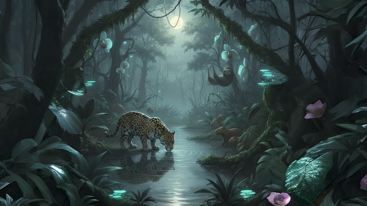 Ethereal Jungle Music 🌿 | Mystical Tribal Ambient Soundscape