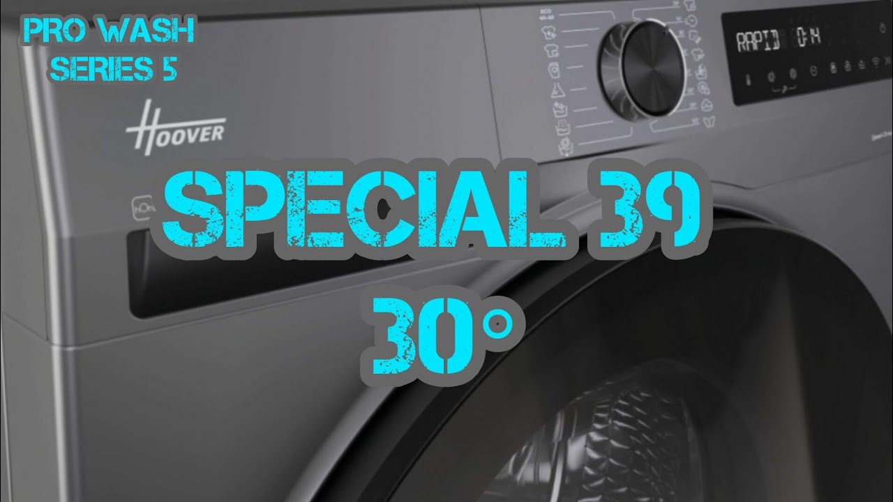HOOVER Pro Wash Series 5 HBP 411BL9G-80 Special 39 30° 800rpm 