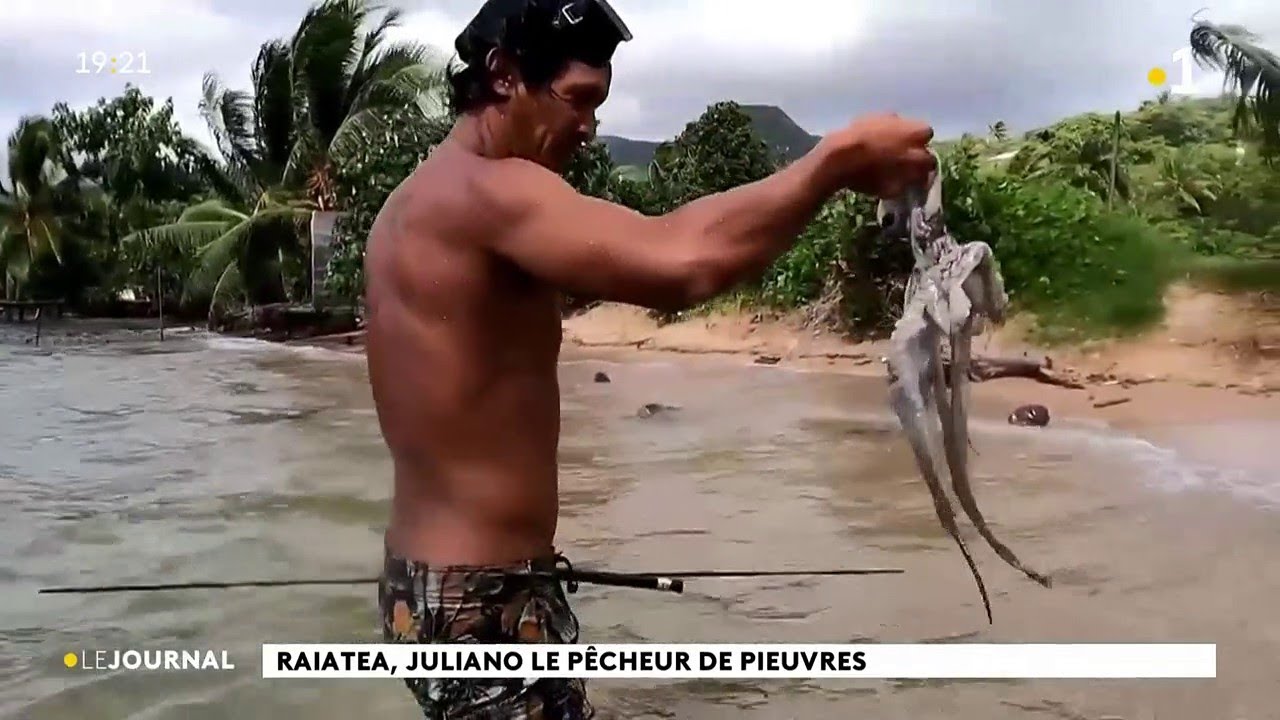 Pour chasser et cuisiner les poulpes, c’est Juliano qu’il faut