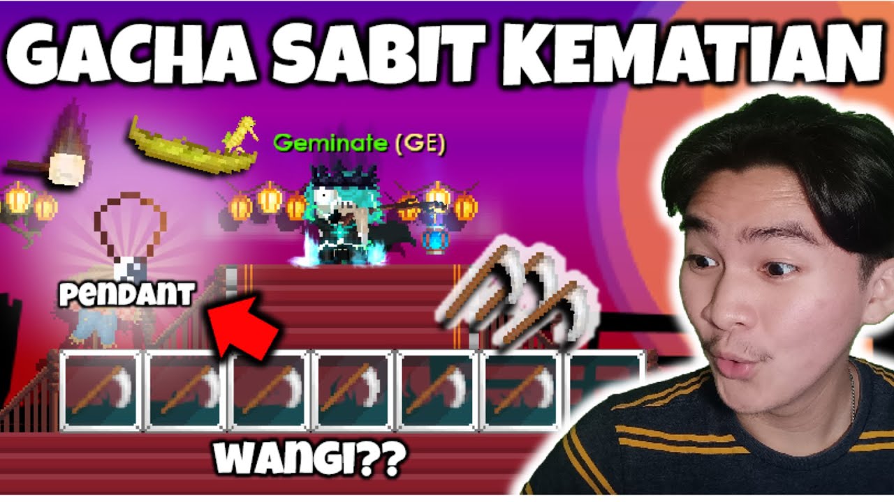 Gacha Sabit Kematian!! Hand Scythe Wangi Kah?? | Growtopia Harvest Festival Gacha 2022