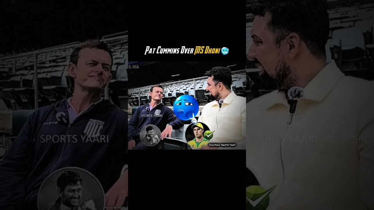 Pat Cummins Is Better Captain Than Ms Dhoni🥶#msdhoni #testcricket #t20 #shorts