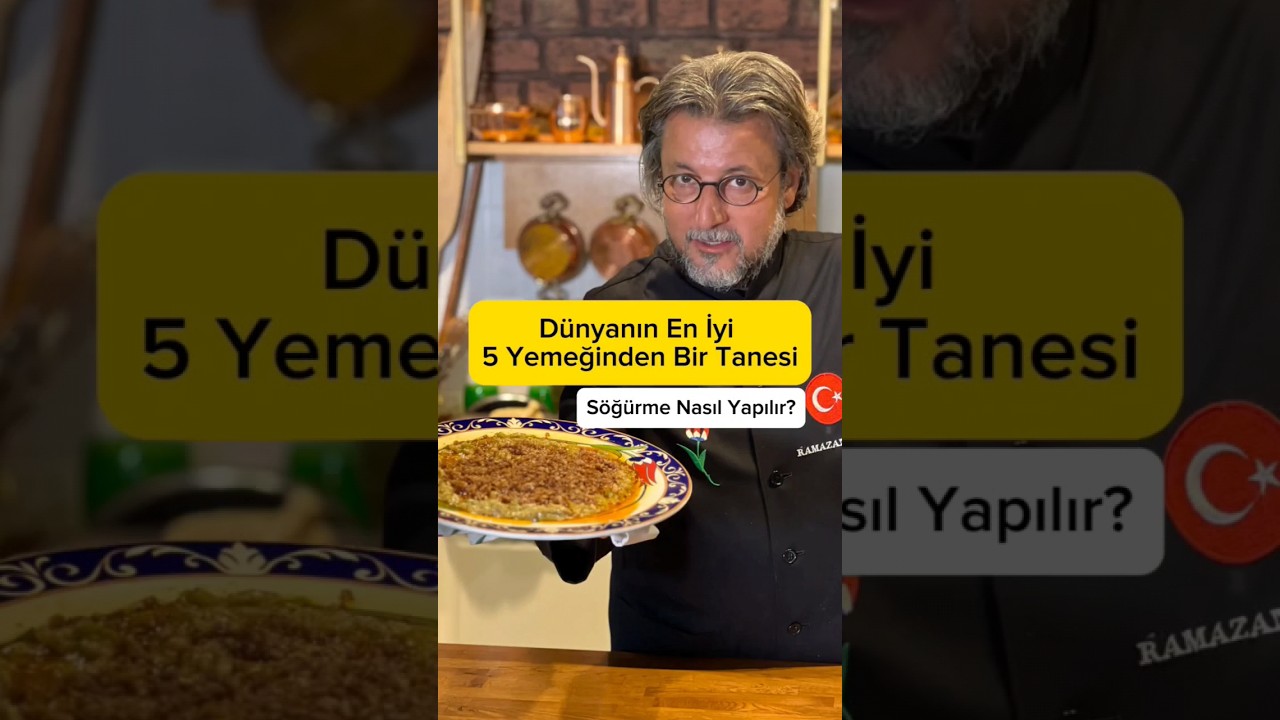 Patlıcan S&ouml;ğ&uuml;rme Nasıl Yapılır? Tarif a&ccedil;ıklamalarda #yemek #tarif #shorts