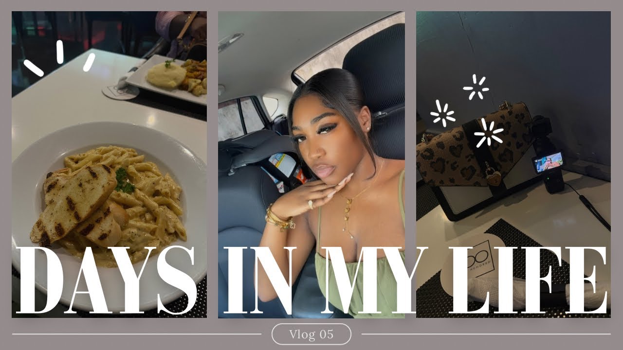Random Days Vlog🎀: lunch date, hair & cooking ᥫ᭡