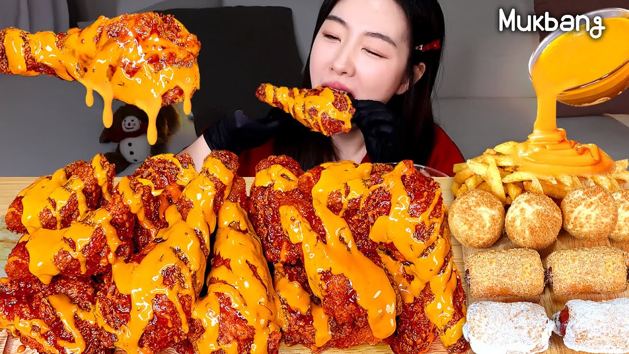 Самая острая и сладкая приправленная курица!!🍗 Острый и сладкий соус!! «Острый и сладкий» куриный...
