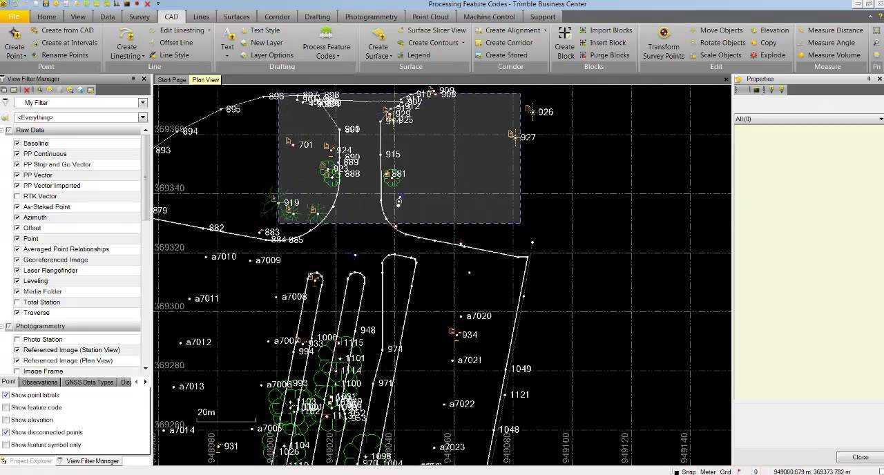 Point Label Visiblity Controls