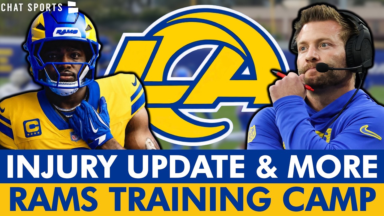 Rams Training Camp News To Know: Byron Young Injury Update + Sean McVay SOUNDS OFF On Expectations!