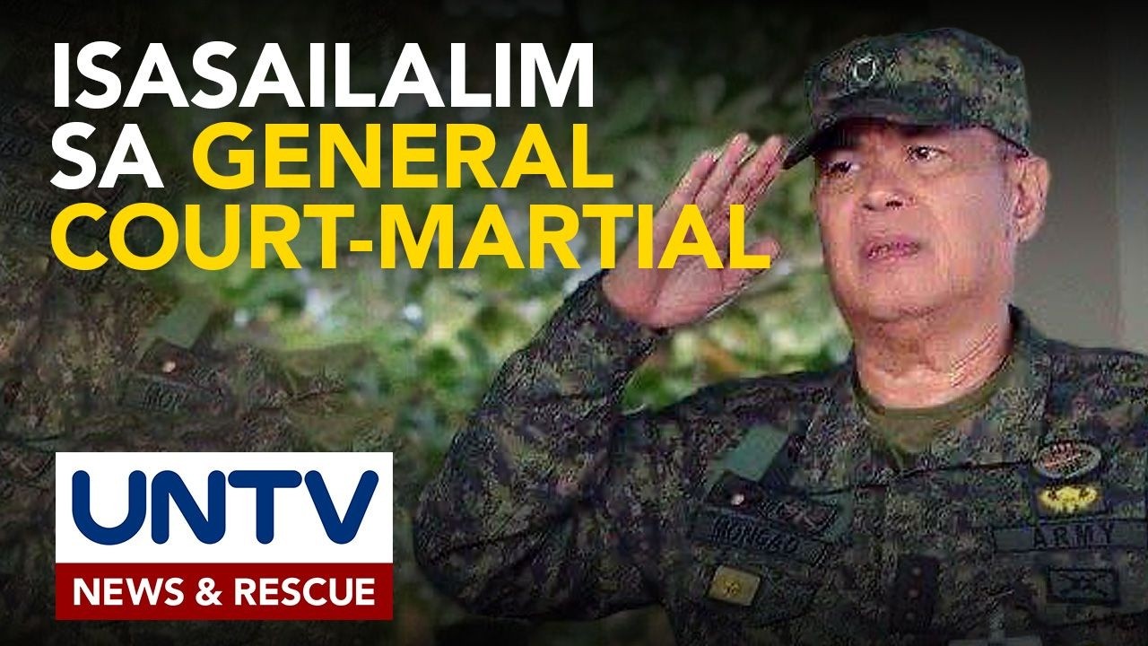 Army colonel na hayagang binawi ang suporta kay Pang. Marcos Jr., isasailalim na sa Court-Martial