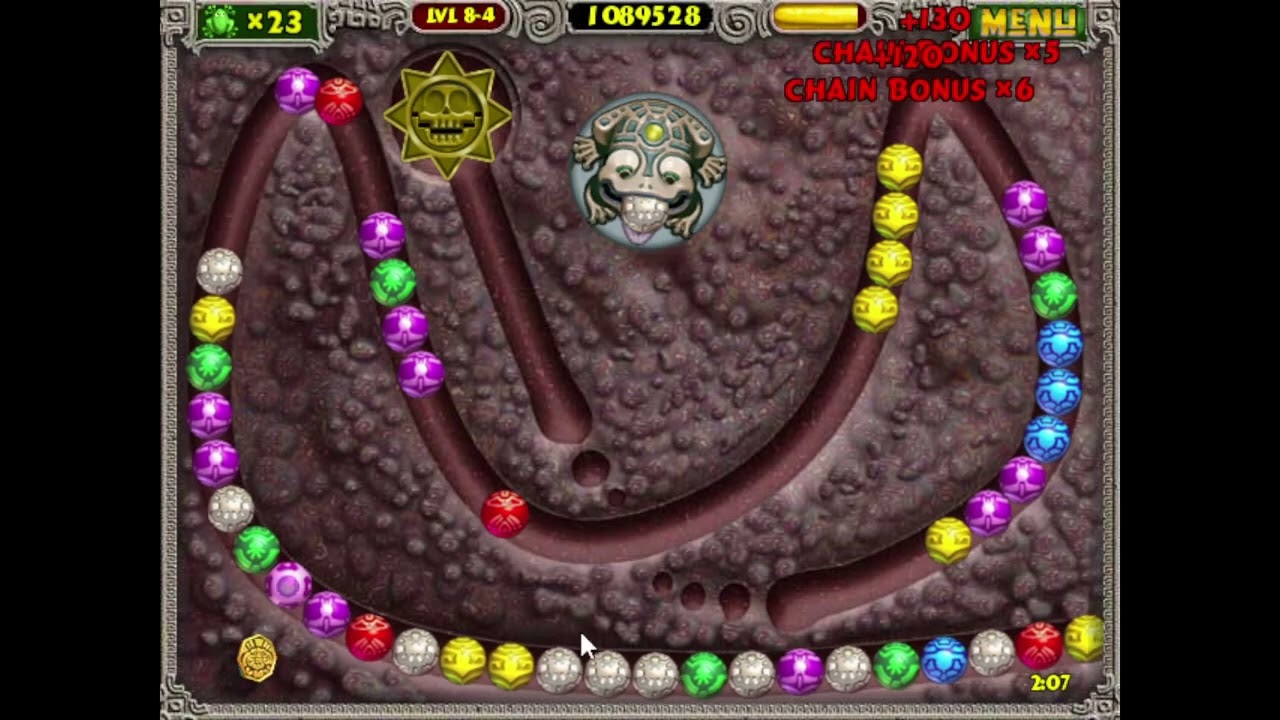 Zuma Deluxe: Adventure Mode Part 3: Stages 7-9