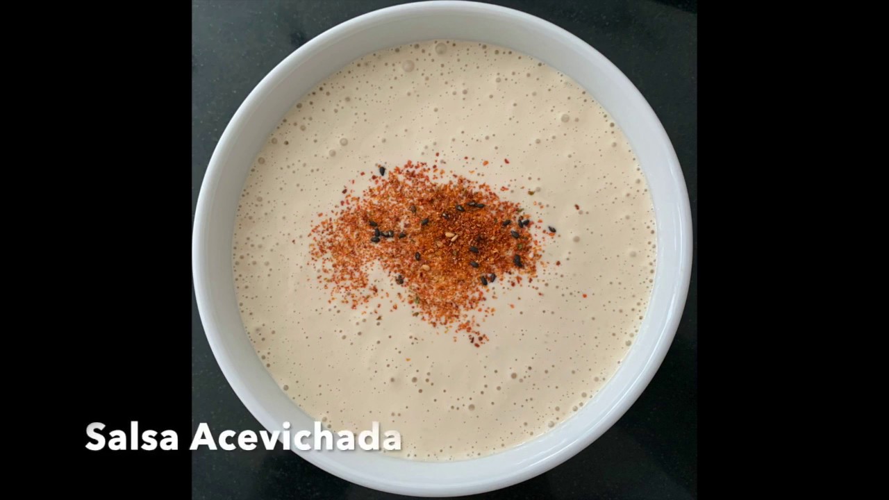 Receta Salsa Acevichada