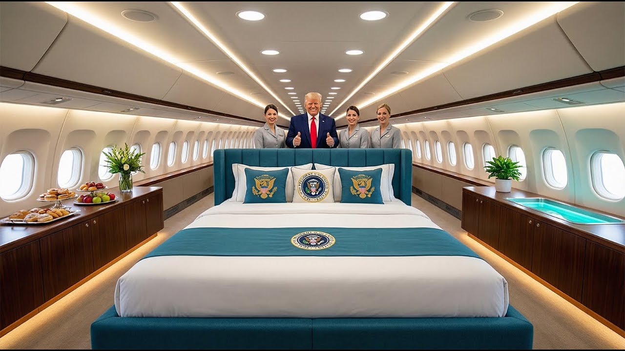 Внутри Самого Дорогого в Мире Президентского Самолета Дональда Трампа — Air Force One