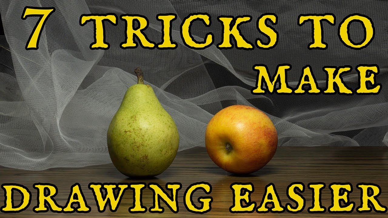 7 Tricks that Make Drawing Easier - Artist Instruction