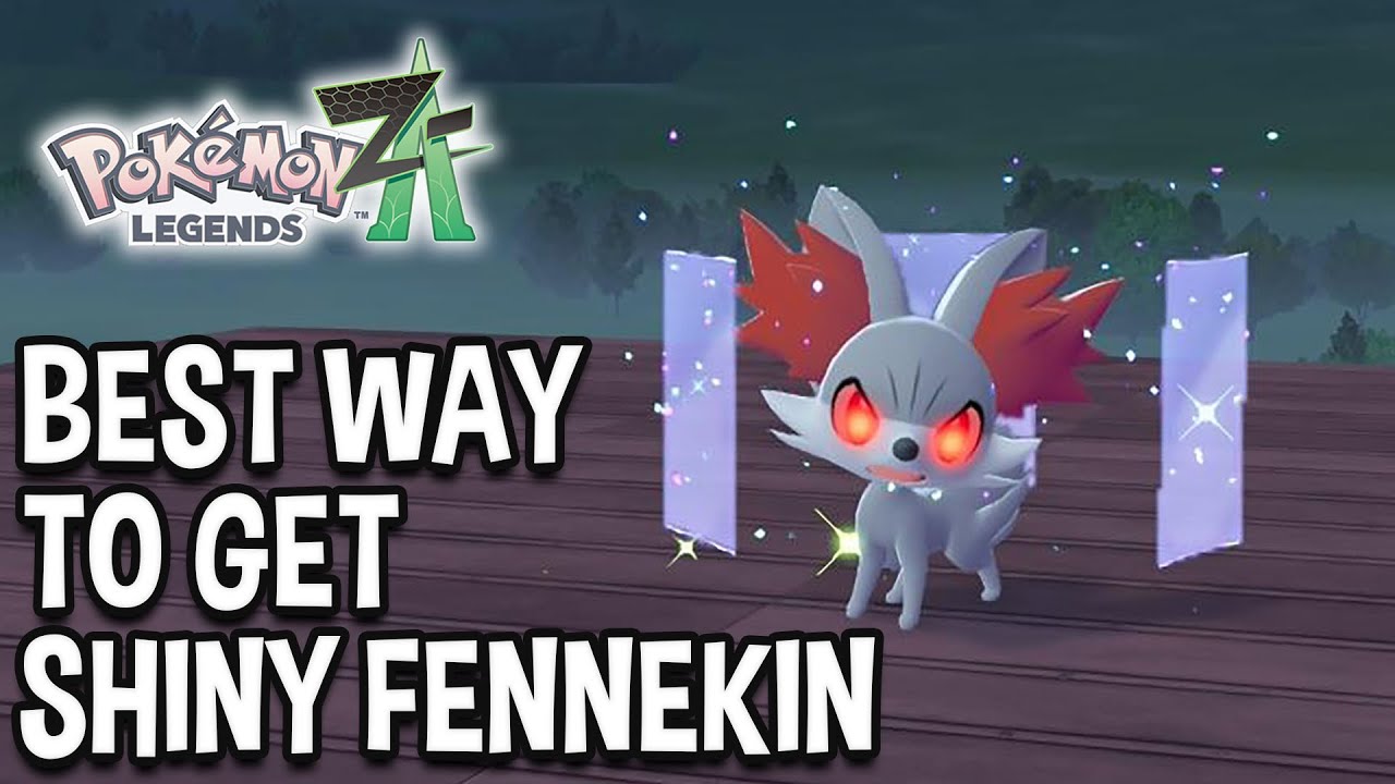 Лучший способ получить Шайни Феннекина в Pokémon Legends Z-A