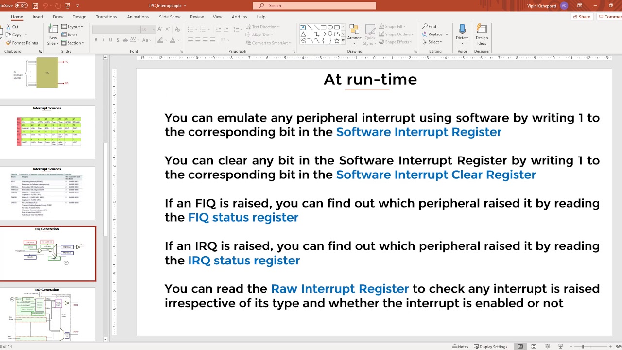 LPC2378|Interrupt Controller|Writing ISRs