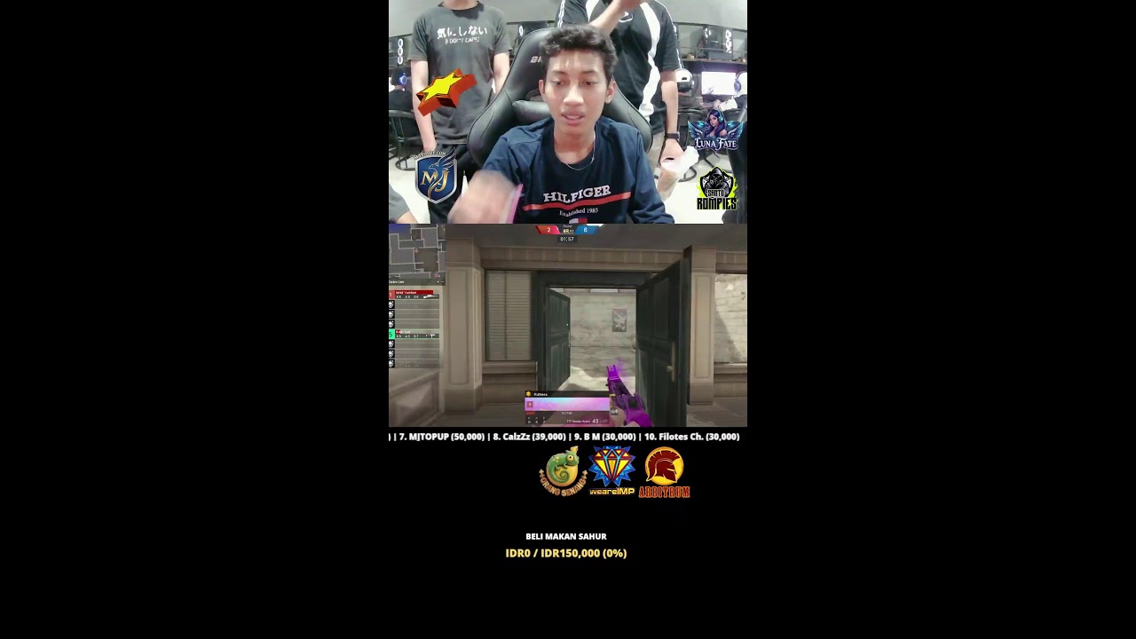 BENTARAN AJA POINT BLANK   #pointblank  #game #livestream
