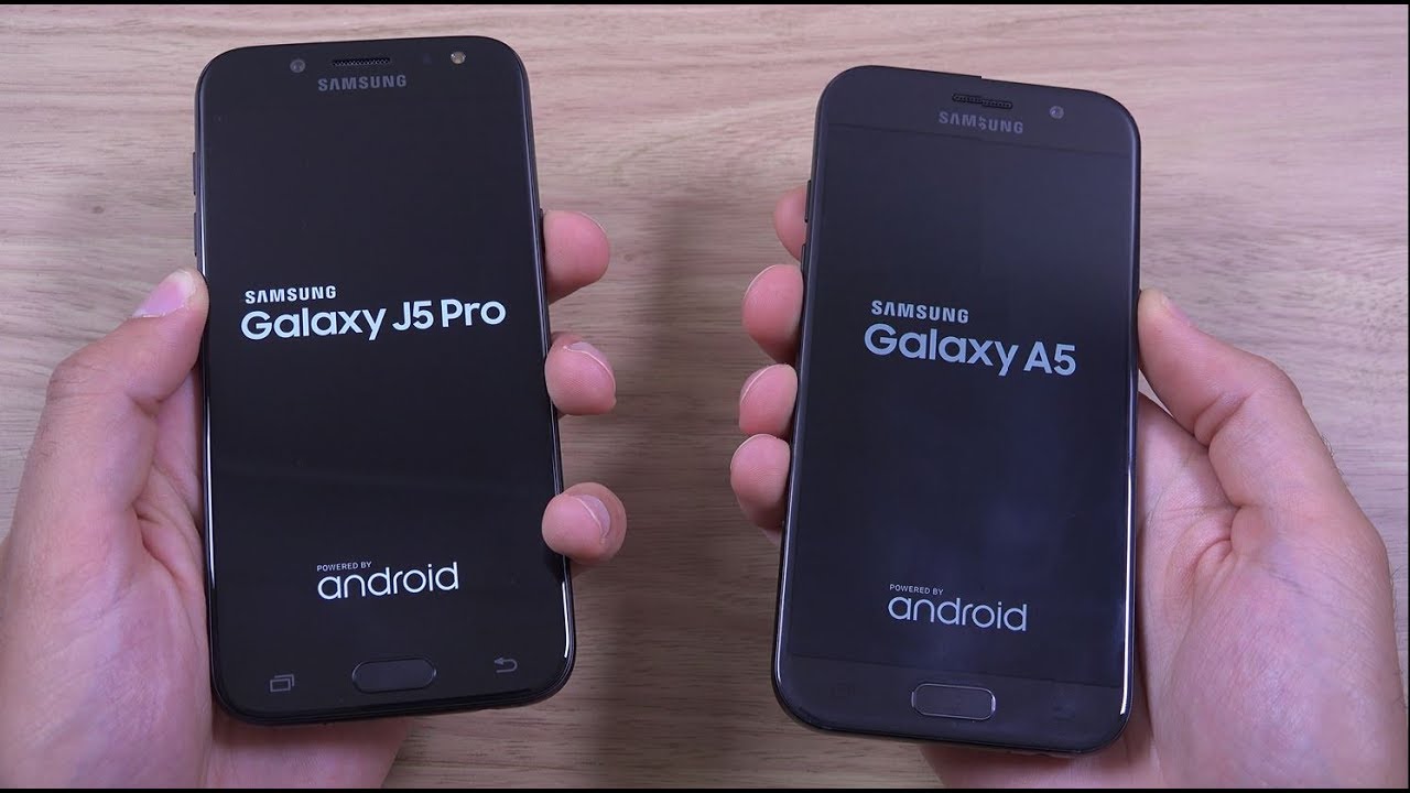 Samsung Galaxy J5 Pro 2017 vs Galaxy A5 2017 - Speed Test!