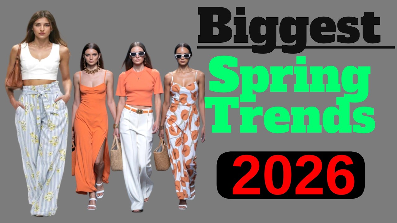 Spring Fashion 2026 Trends  You Need To Know One is a WASTE | Latest Designs | Fashion Collection..