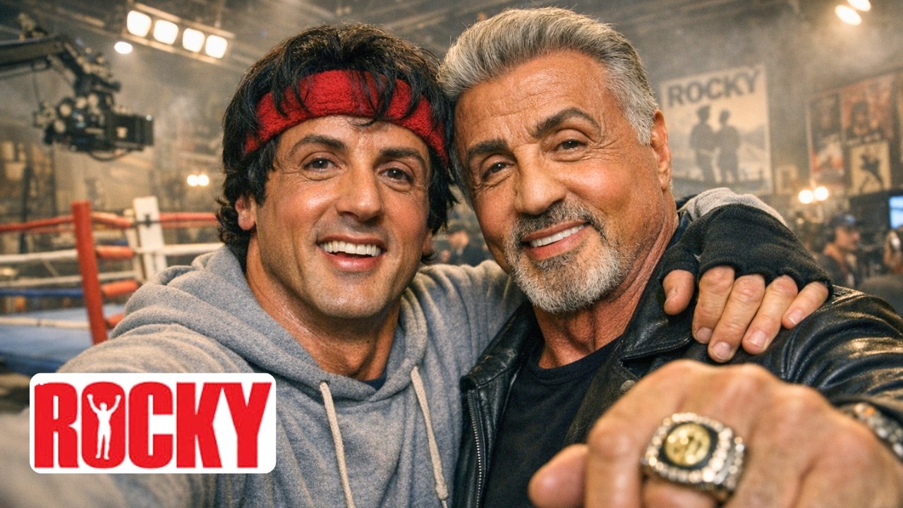 ROCKY Cast Reunion – Then vs Now Selfie Hugs! 🥊📸 1976-1990s to 2026