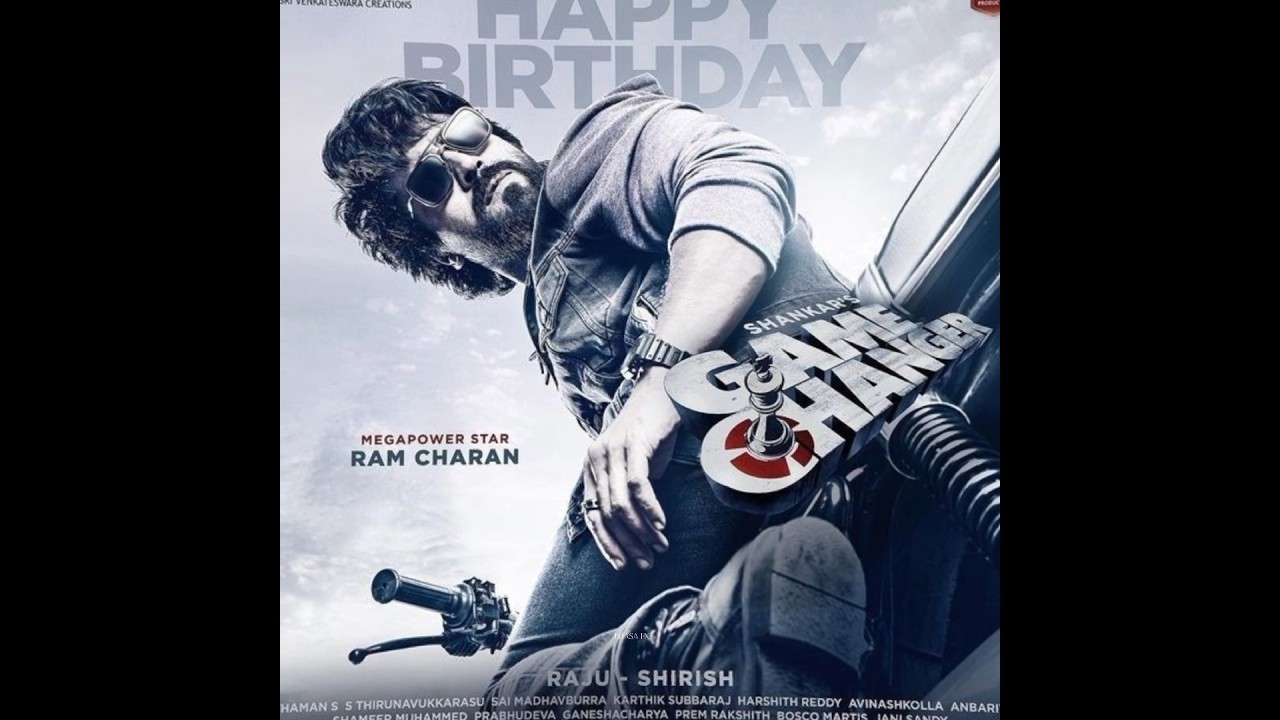 ramcharan viral rc 15 title and first look 💥||#gamechanger #viral #trending #ramcharan #rc15