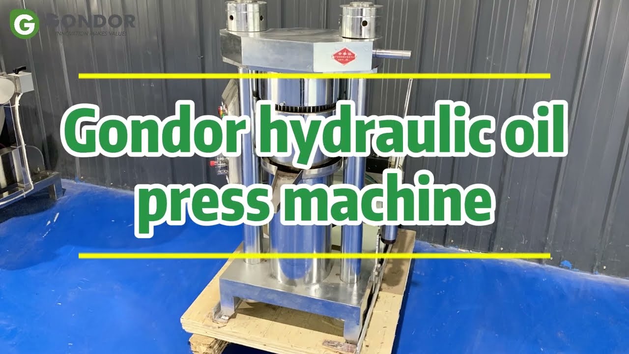 Gondor Hydraulic Cold Press Oil Machine &ndash; Cold-Extracted Purity, Perfected! #agriculturalmachinery
