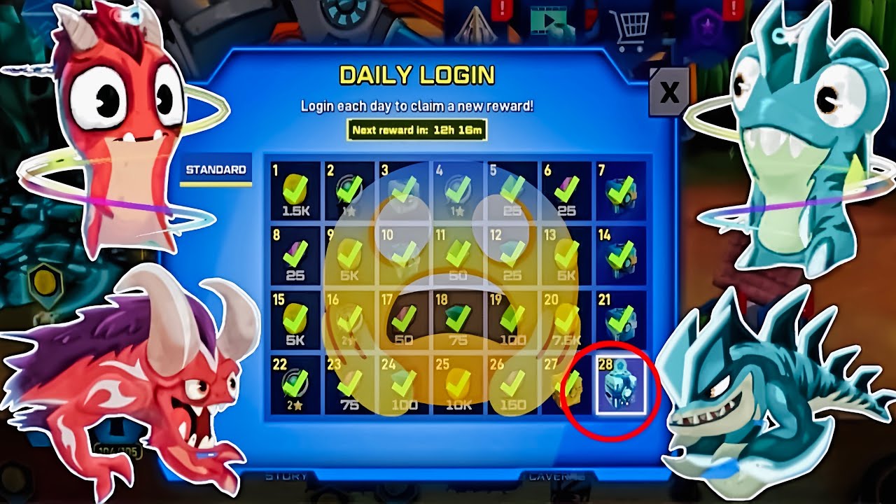 “Day 28 Login Reward Unlocked 😱 | Epic Slug Shockwave!”100K +Views