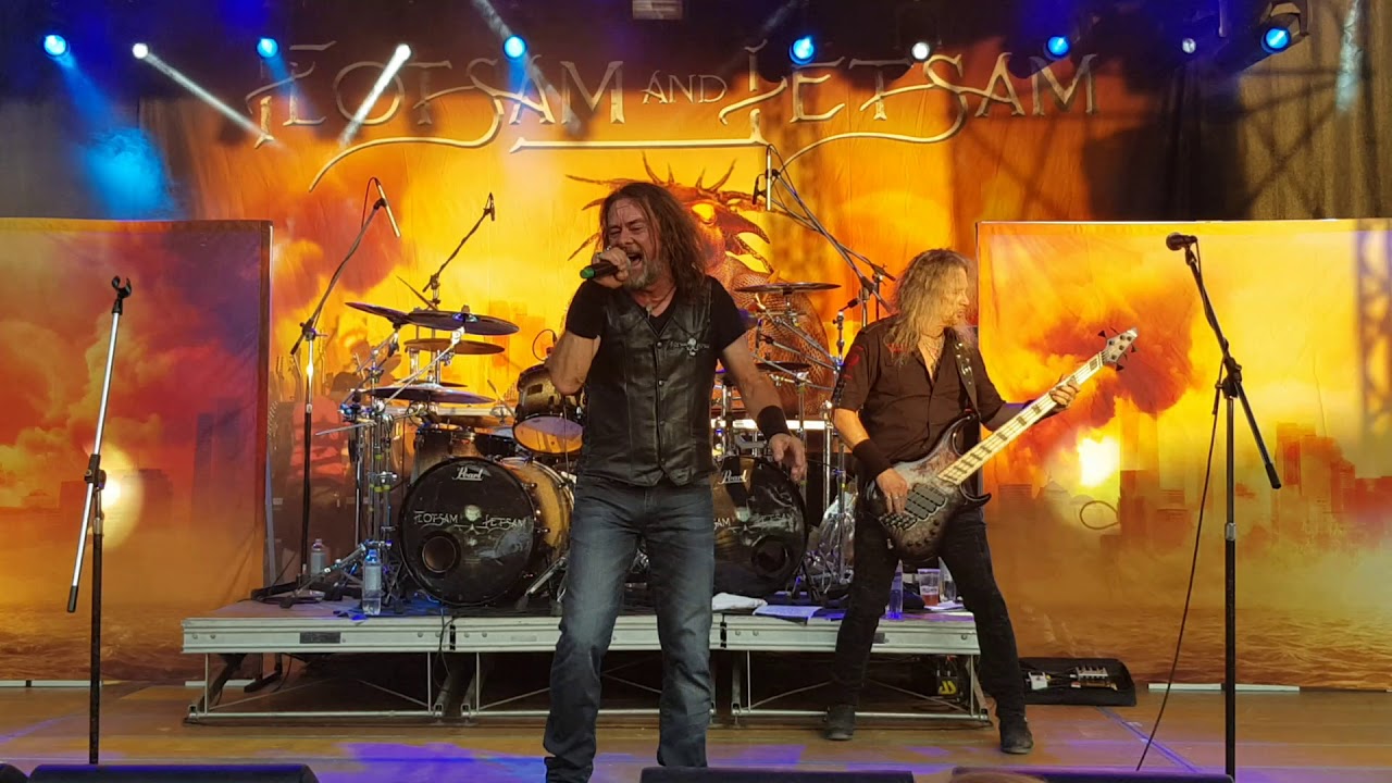 Flotsam And Jetsam - Iron Maiden - Live @ Luppolo In Rock 2019 - Cremona - Italy - 12/07/2019