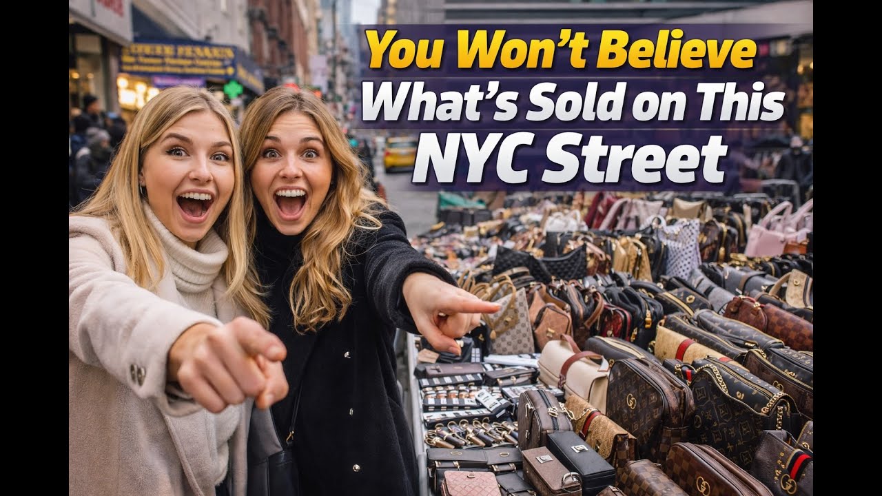 Inside NYC Canal Street Fake Market | Hidden Shopping Spots 🛍️