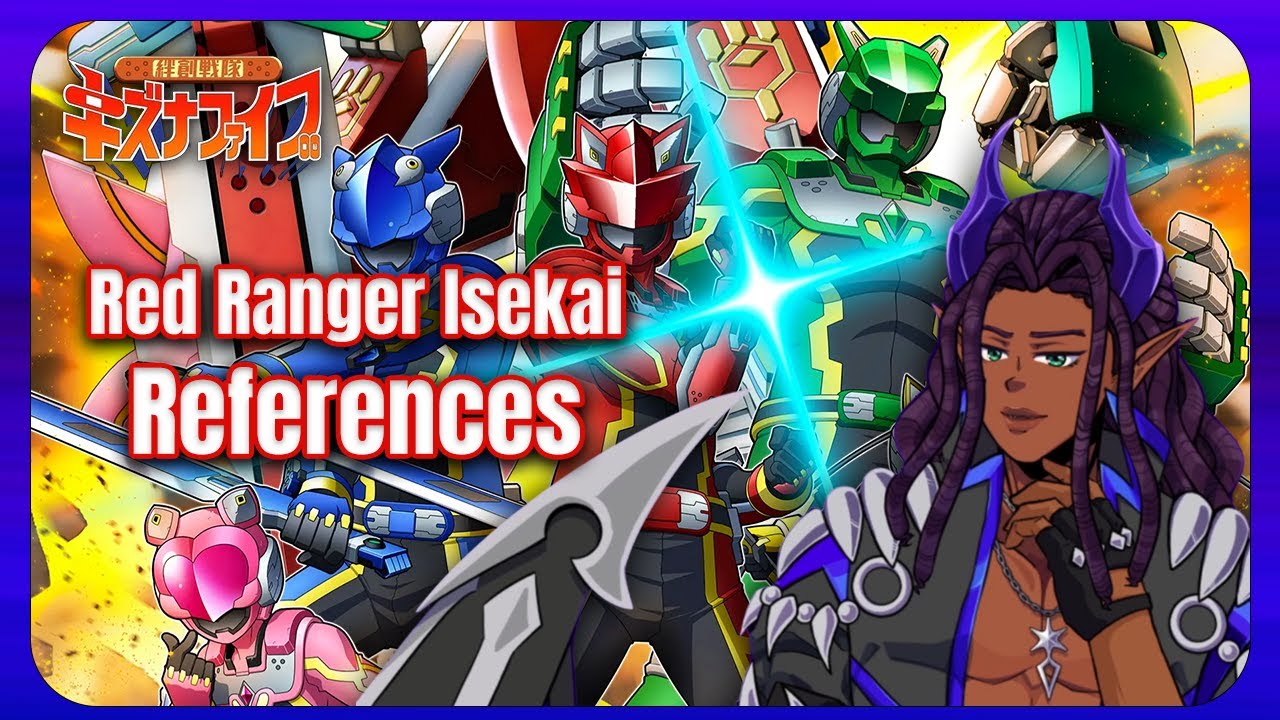 Tokusatsu References in the Red Ranger Isekai