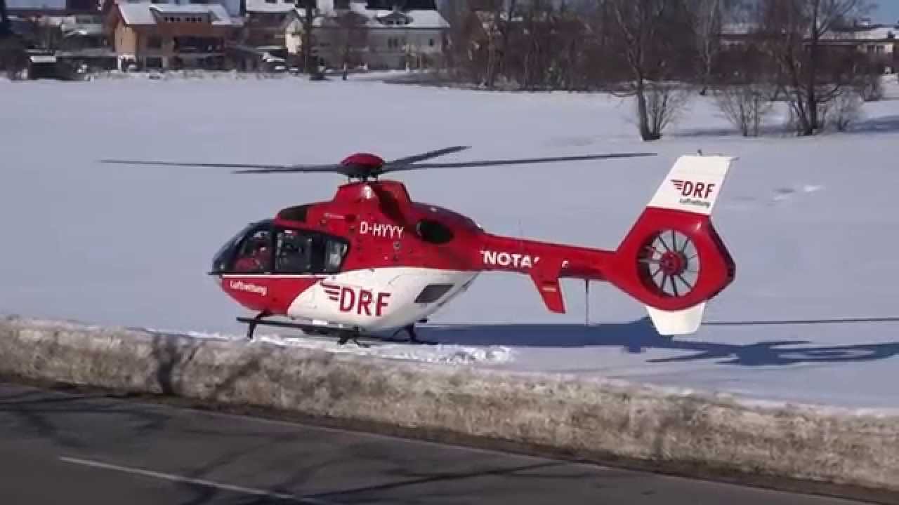 Christoph 45 startet in Scheidegg