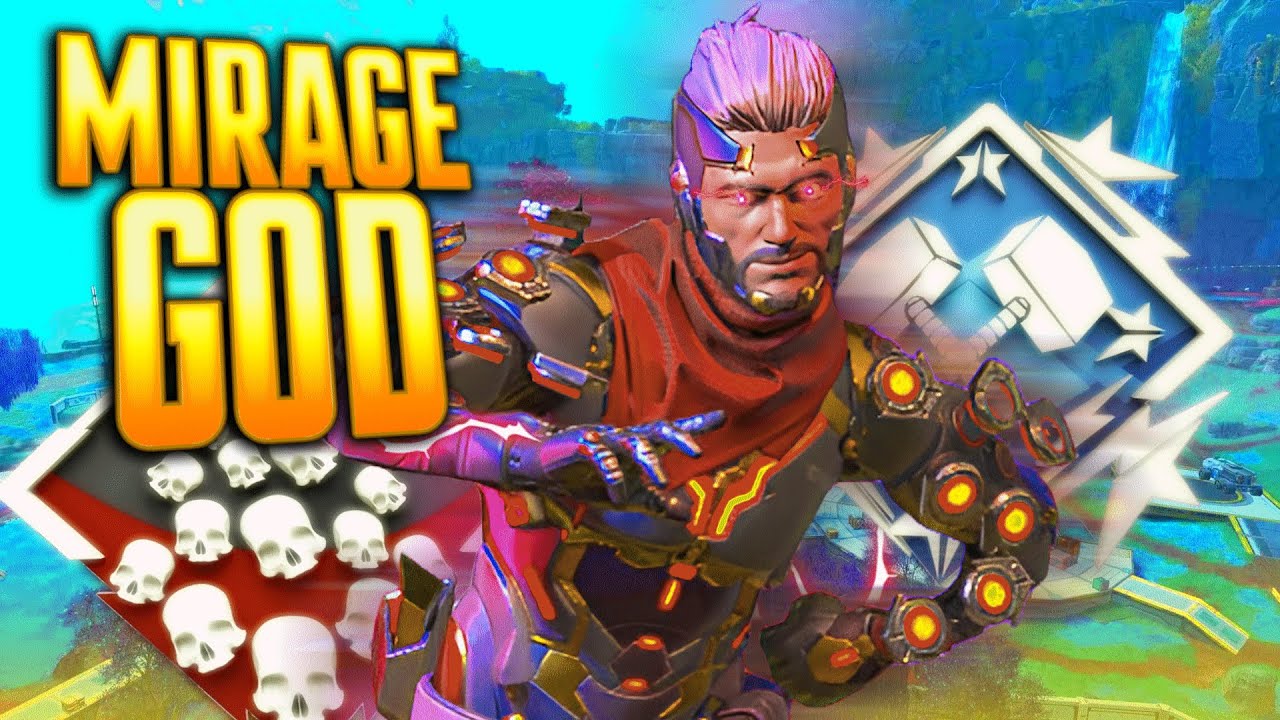 MIRAGE GOD VS 3 STACKS In Apex Legends (5k Damage)