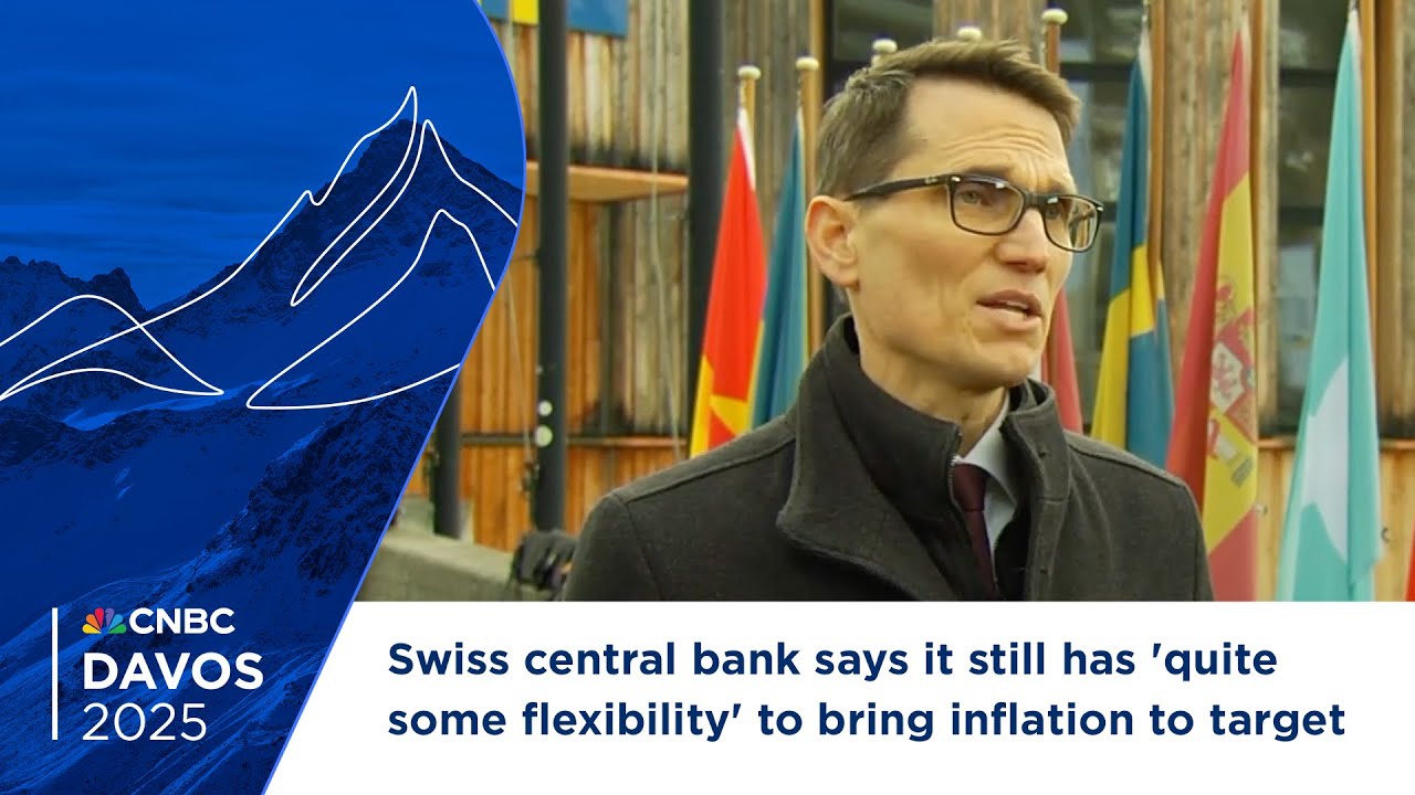 Swiss central bank says it still has 'quite some flexibility' to bring inflation to target