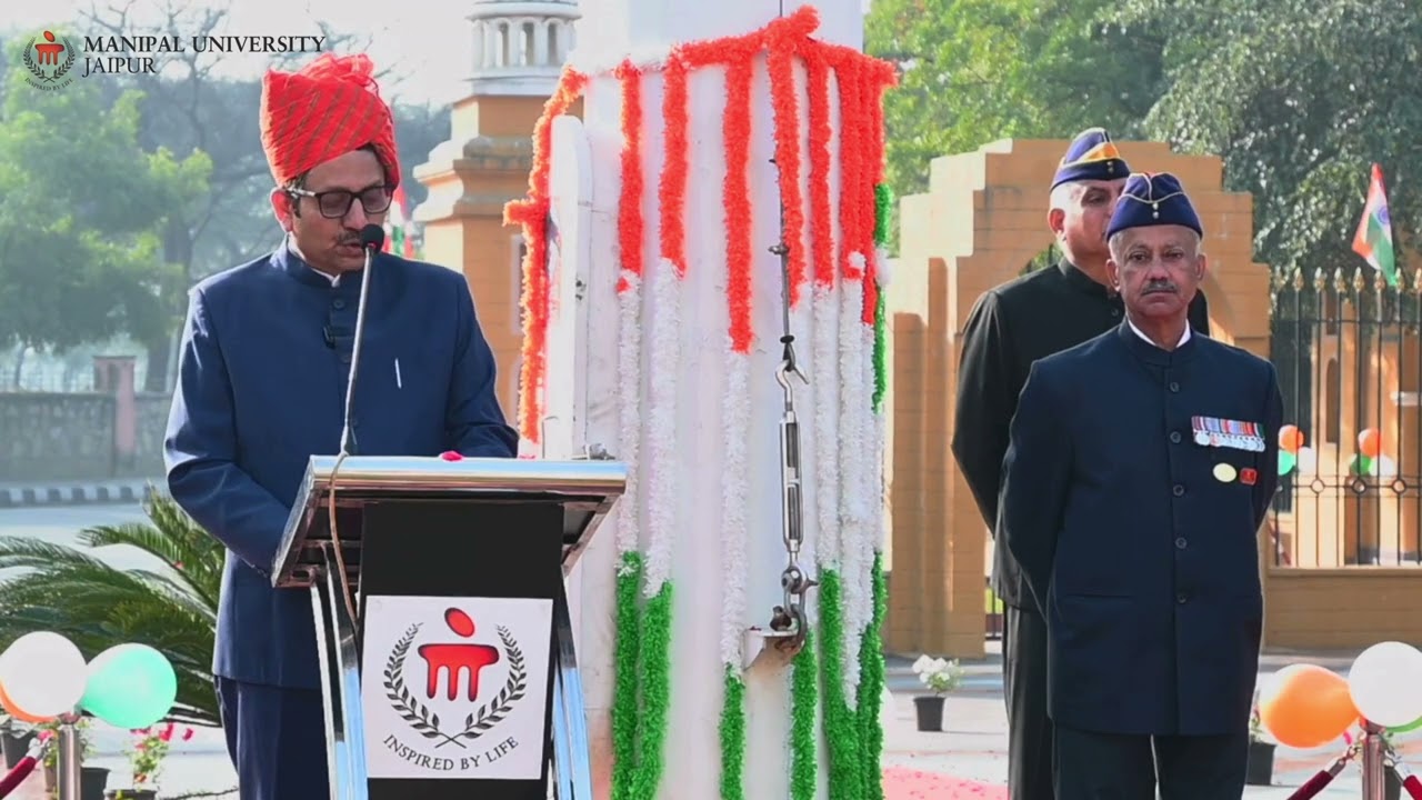 Inspiring words from President, MUJ on  the ocassion of Republic Day
