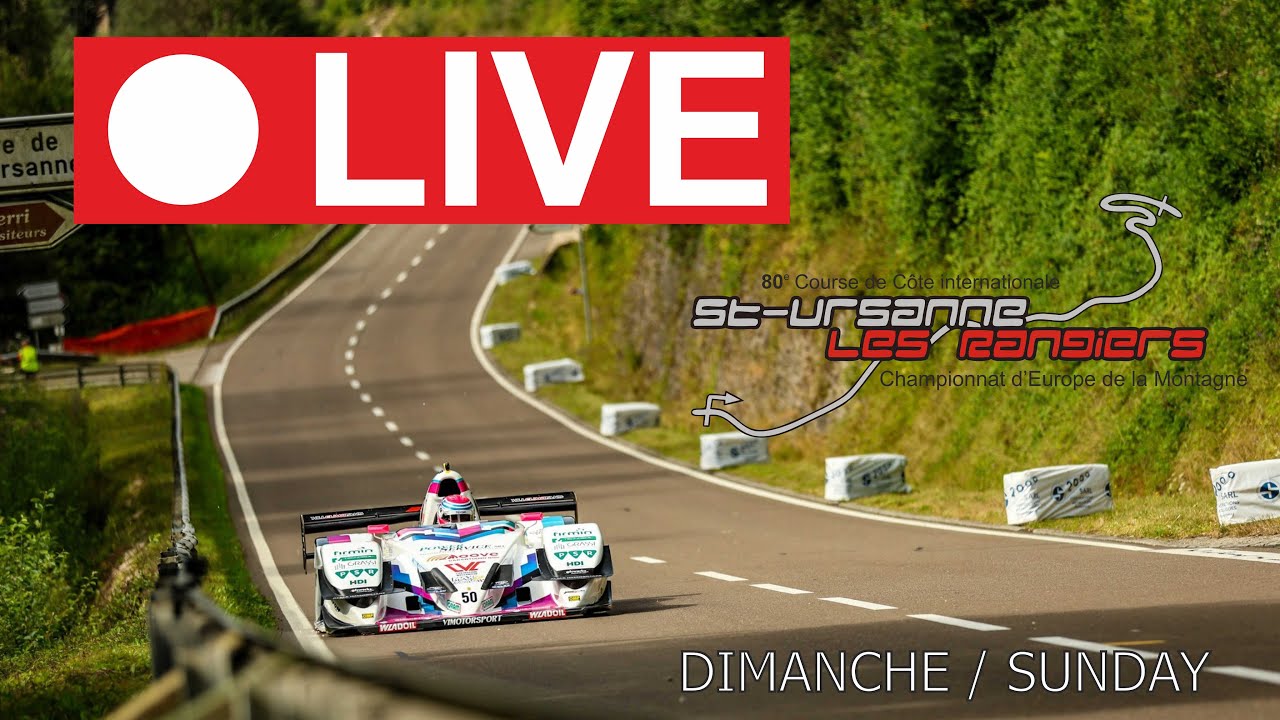 🎥 DIRECT 🏁 80ème édition St-Ursanne Les Rangiers 2025 - Dimanche