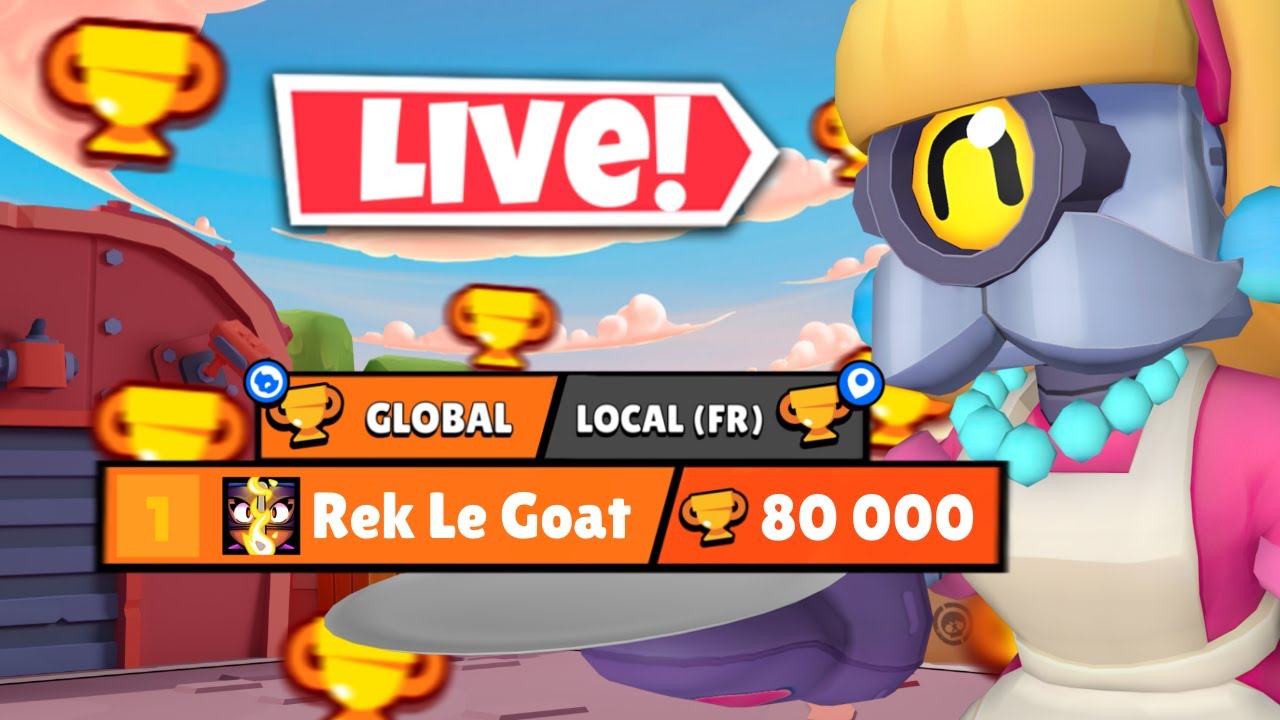 🔴LES 80 K C'EST MAINTENANT🔴 (live brawl stars fr)