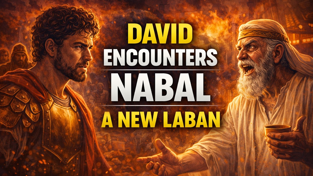 1 Samuel 25 David Encounters Nabal, a New Laban