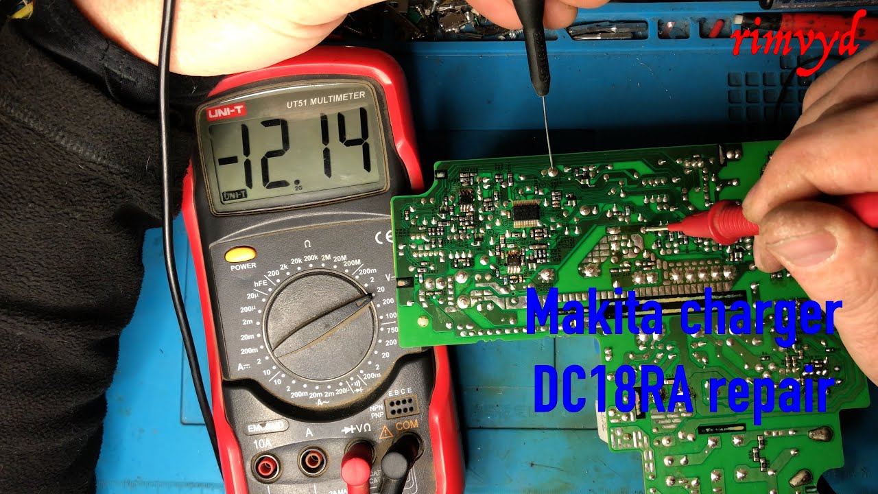 Makita charger DC18RA repair